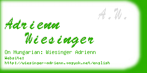 adrienn wiesinger business card